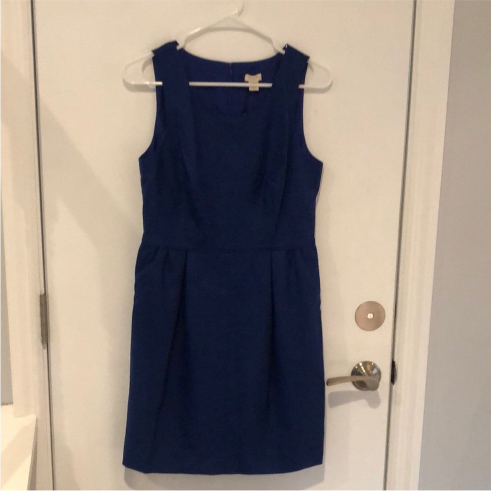 SOLD JCrew Royal Blue Sheath Dress New Never Worn w/Tags Size 6